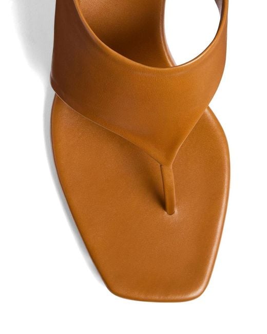 Khaite Brown Marlow Mules