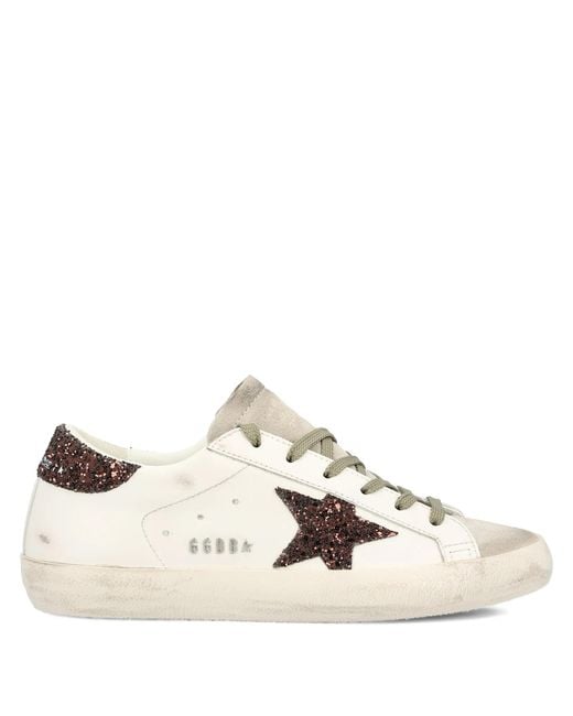 Golden Goose Deluxe Brand Natural Super Star Sneakers