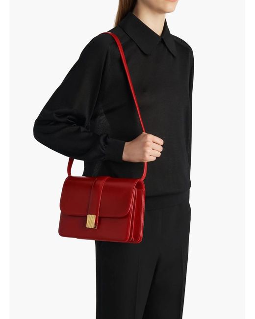 Khaite Red Blake Crossbody