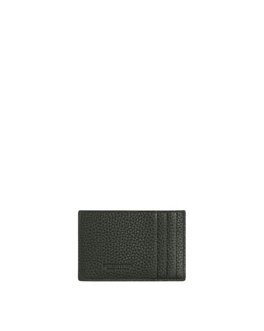 Bottega Veneta Green Intrecciato Credit Card Case for men