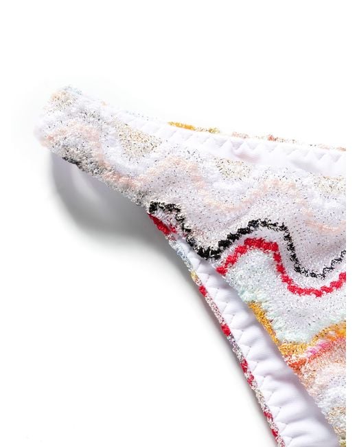 Missoni Pink Triangle Bikini Set