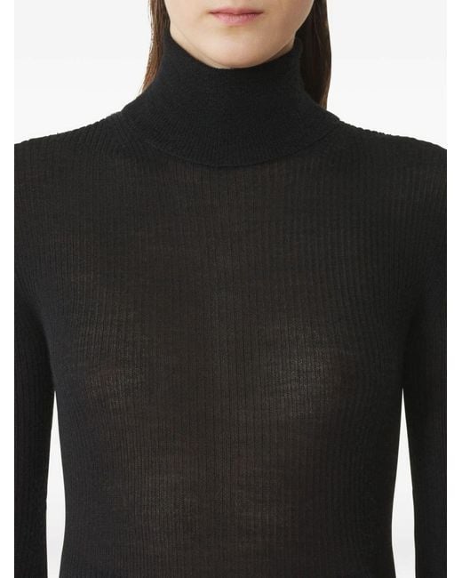 Lanvin Black Turtleneck Jumper