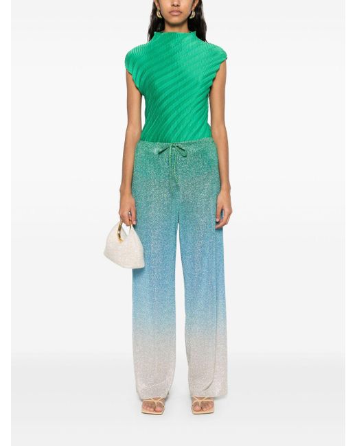 Oseree Blue Lumiere Trousers