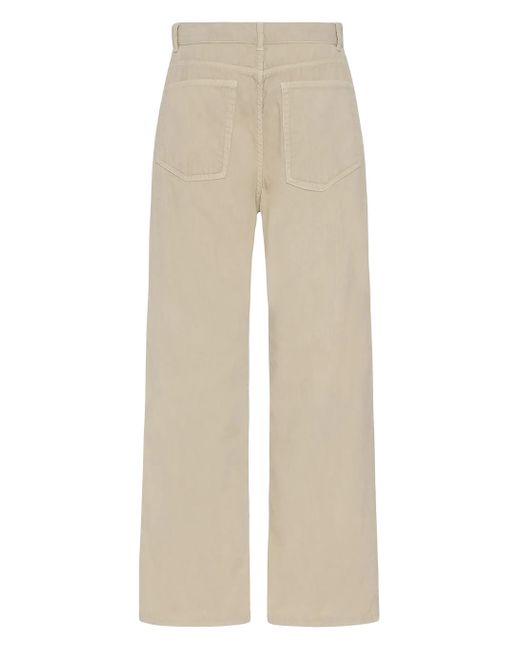 The Row Natural Eglitta Pant In Cotton