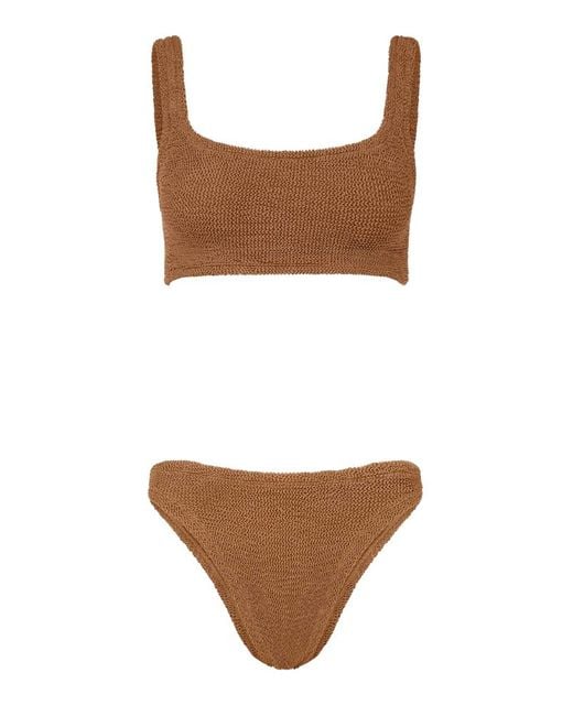 Hunza G White Coverage Xandra Bikini