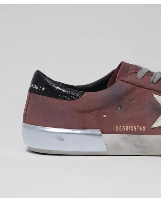 Golden Goose Deluxe Brand Brown Nappa Leather Sneakers for men