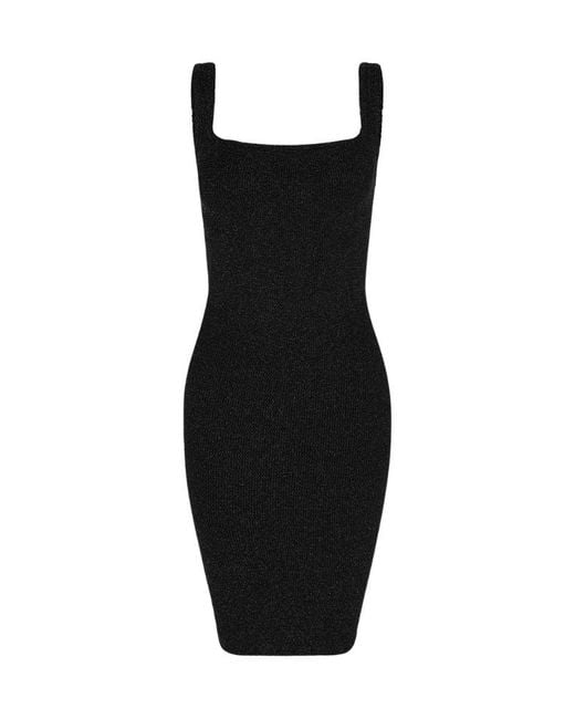 Hunza G Black Tank Dress