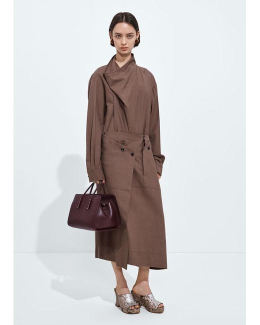 Bottega Veneta Purple Small Barbara Tote
