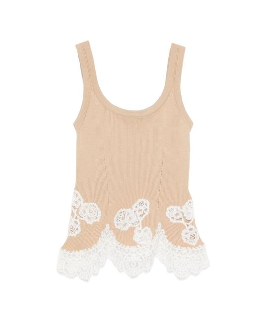 Ermanno Scervino White Lace Vest