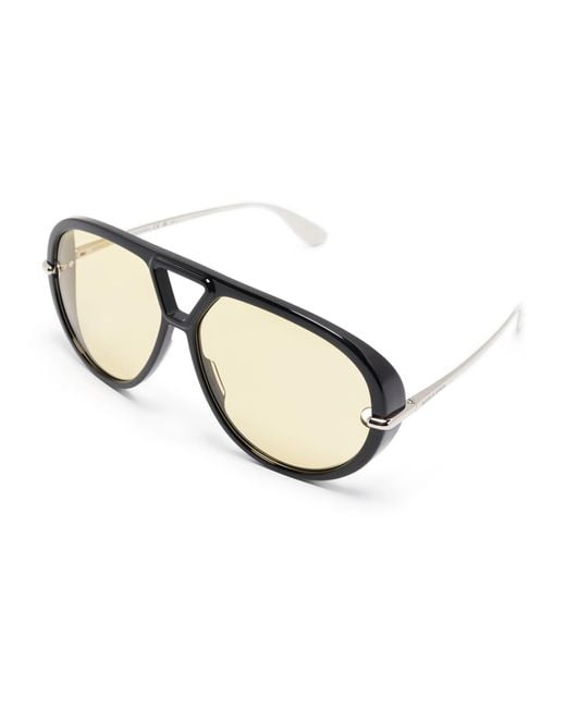 Bottega Veneta Natural Pilot-frame Sunglasses for men
