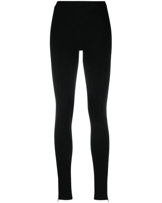 Totême Black Zip leggings