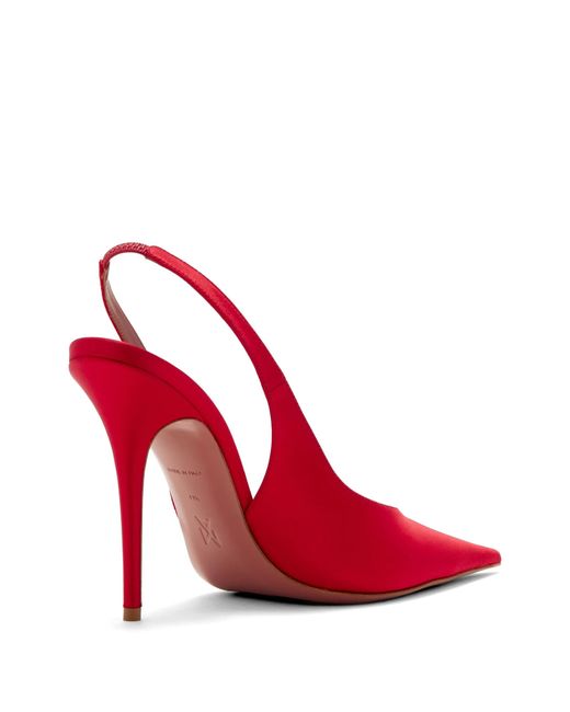 AMINA MUADDI Red 105mm Anok Heeled Pumps