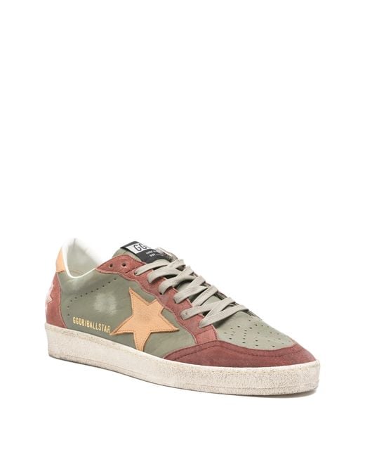 Golden Goose Deluxe Brand Brown Ball Star Leather Sneakers for men