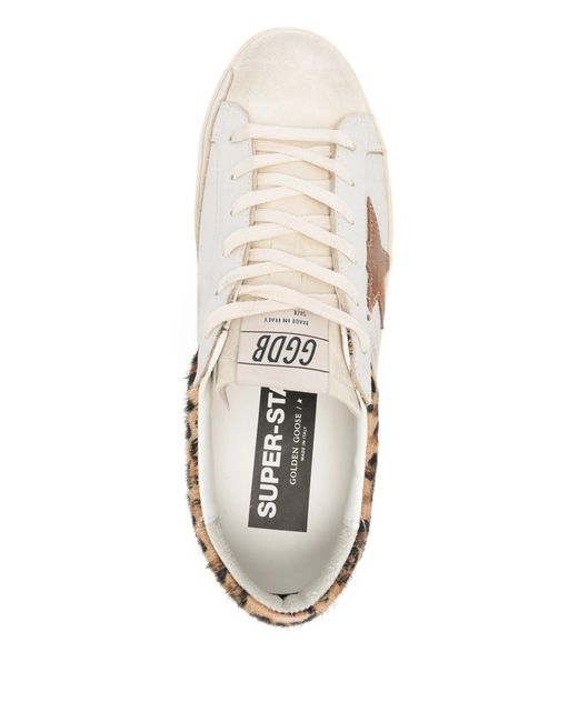 Golden Goose Deluxe Brand Natural Super-star Sneakers