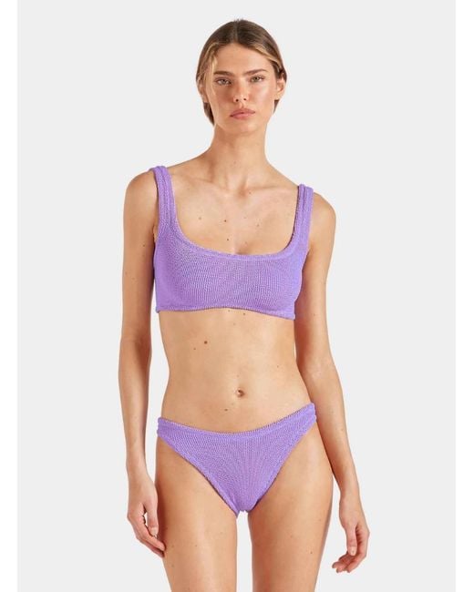 Hunza G Purple Xandra Bikini