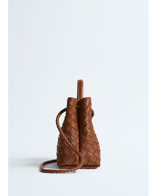 Bottega Veneta Brown Small Andiamo