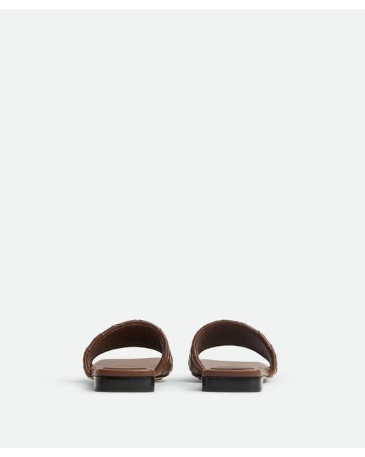 Bottega Veneta Brown Parco Flat Mule