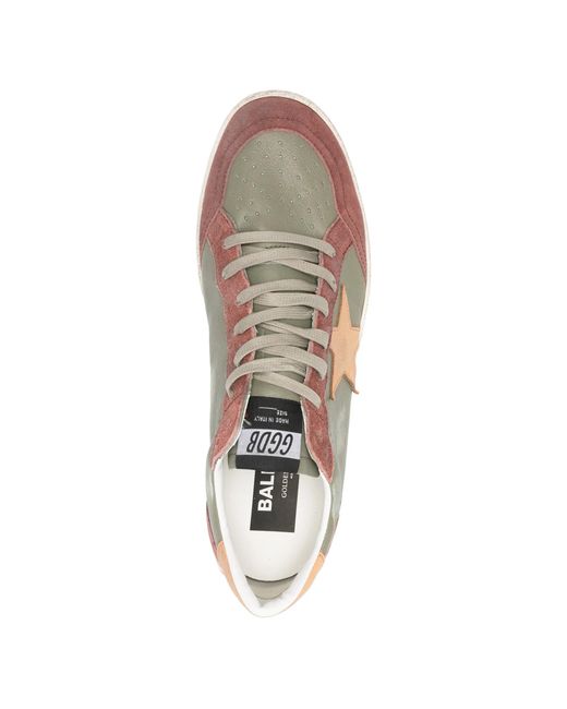 Golden Goose Deluxe Brand Brown Ball Star Leather Sneakers for men