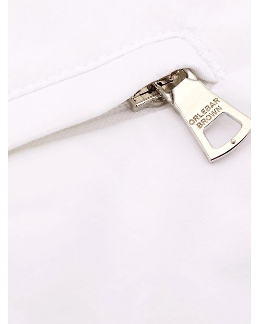 Orlebar Brown Blue Bulldog Buckle Detailed Swim Shorts for men
