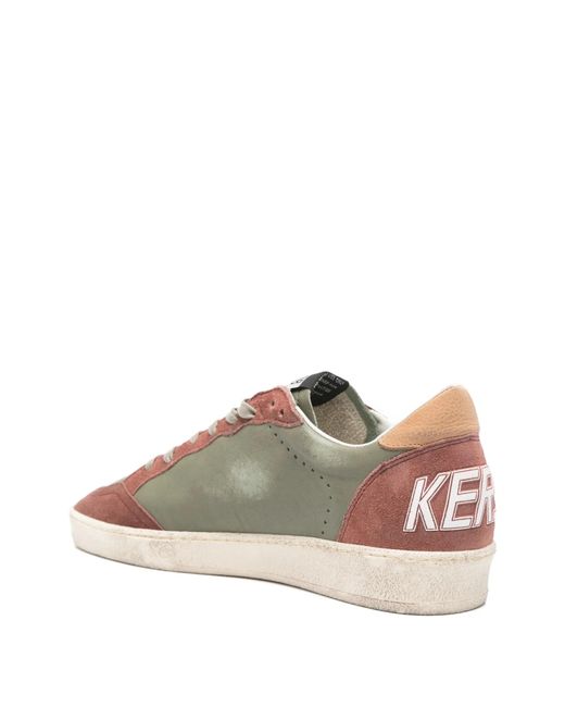 Golden Goose Deluxe Brand Brown Ball Star Leather Sneakers for men