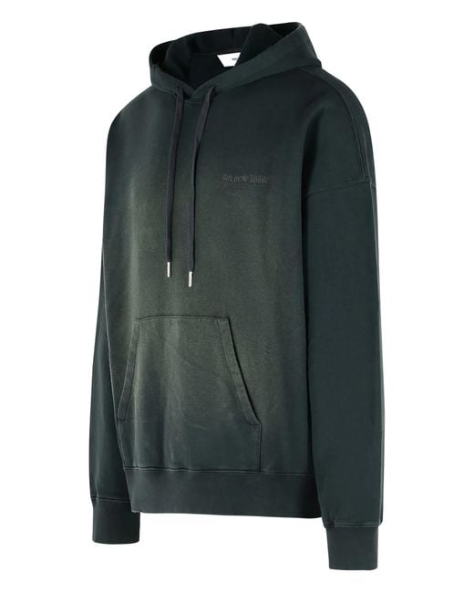 Golden Goose Deluxe Brand Green Logo-detail Hoodie for men