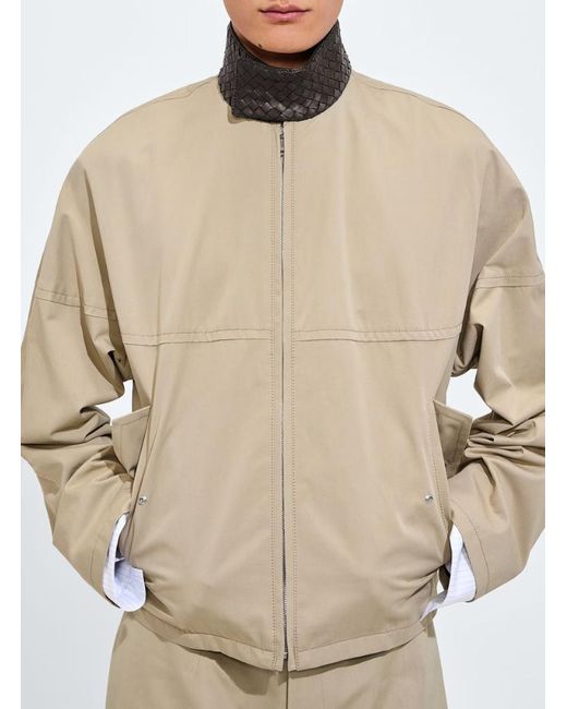 Bottega Veneta Natural Light Cotton Jacket for men