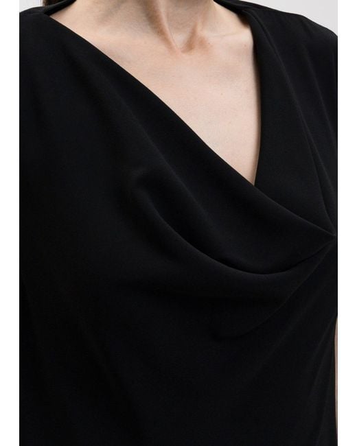 The Row Black Tefra Maxi Dress