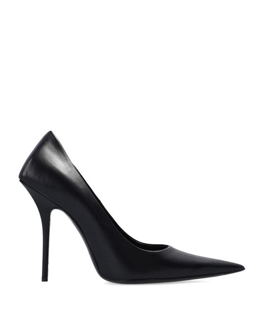 Balenciaga Black Square Knife Pump | Lyst