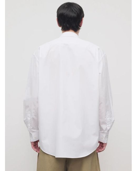 The Row White Nilo Shirt for men
