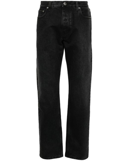 Off-White c/o Virgil Abloh Black Off- Tapered Denim Jeans for men