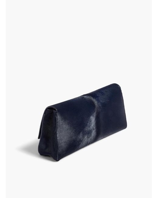 Khaite Blue Audrey Clutch