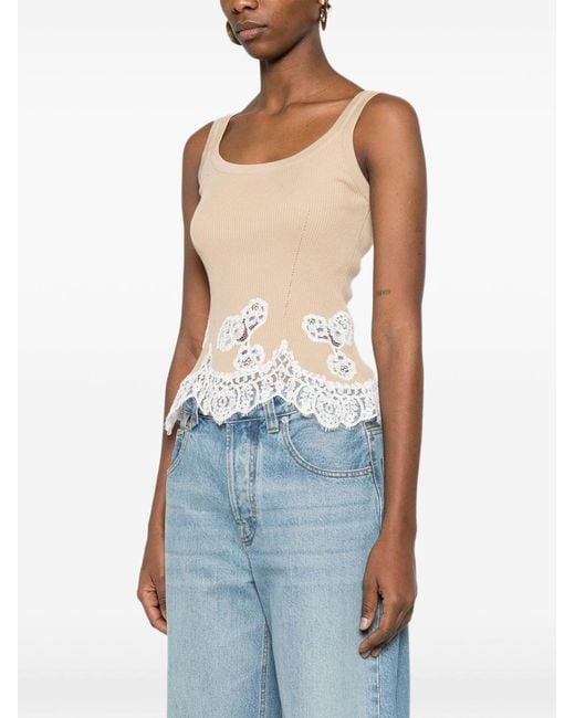 Ermanno Scervino White Lace Vest