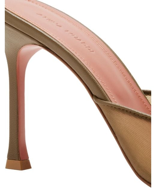 AMINA MUADDI Natural Alexa Mesh Slipper