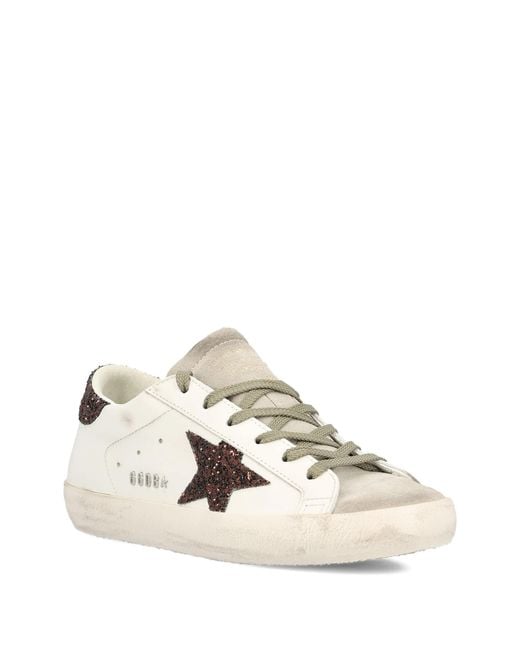 Golden Goose Deluxe Brand Natural Super Star Sneakers