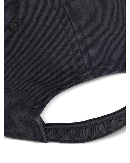 Y-3 Blue Logo-detail Baseball Cap for men