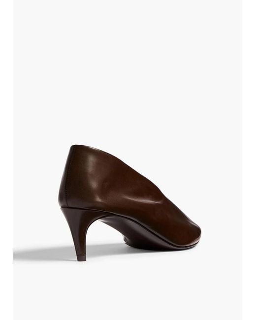 Khaite Brown Miriam Pump