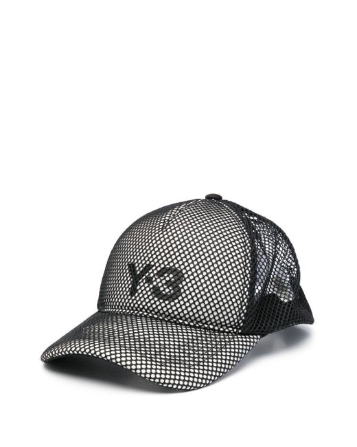 Y-3 Black Logo-print Cap for men