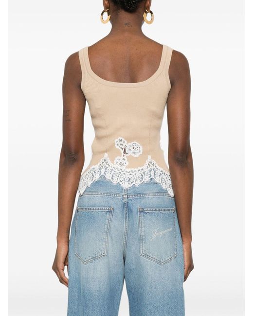 Ermanno Scervino White Lace Vest