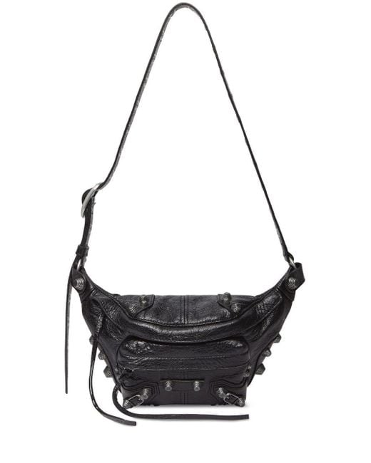 Balenciaga bum bag black online