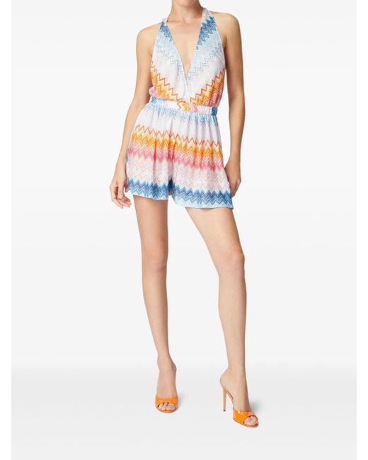 Missoni Gray Short Jumpsuit