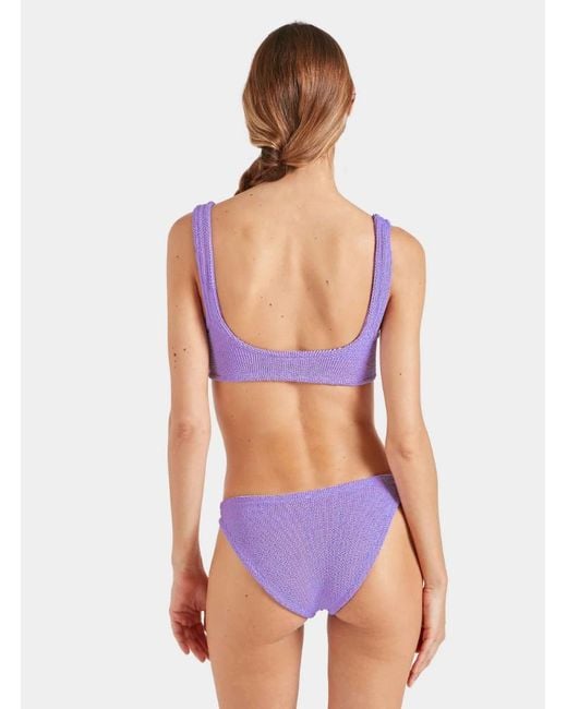 Hunza G Purple Xandra Bikini