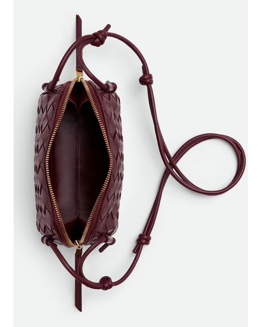 Bottega Veneta Purple Concert Pouch