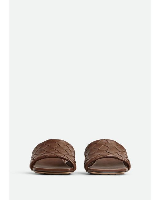 Bottega Veneta Brown 50mm Parco Intrecciato Sandals