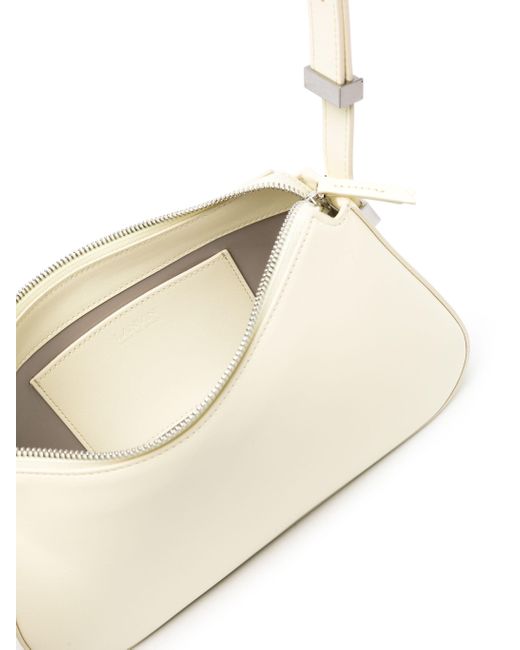 Lanvin White Concerto Leather Shoulder Bag