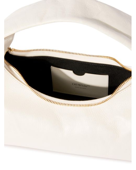 Off-White c/o Virgil Abloh Natural Arcade Leather Shoulder Bag