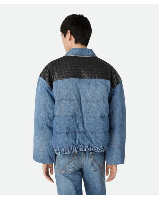 Bottega Veneta Blue Vintage Indigo Denim Jacket for men