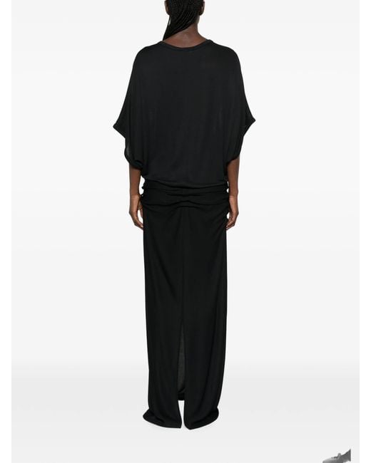 The Row Black Delyra Maxi Dress