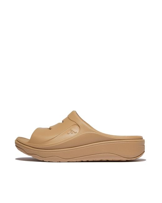 Fitflop Brown Women Relieff Recovery Slides Eva