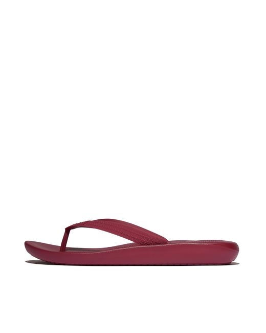 Fitflop Iqushion Textured-Strap Flip-Flops for men
