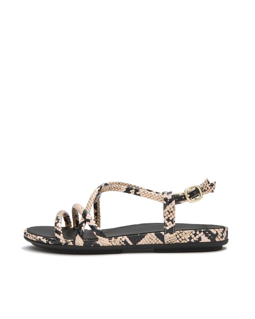 Fitflop Multicolor Gracie Leather Strappy Back-Strap Sandals
